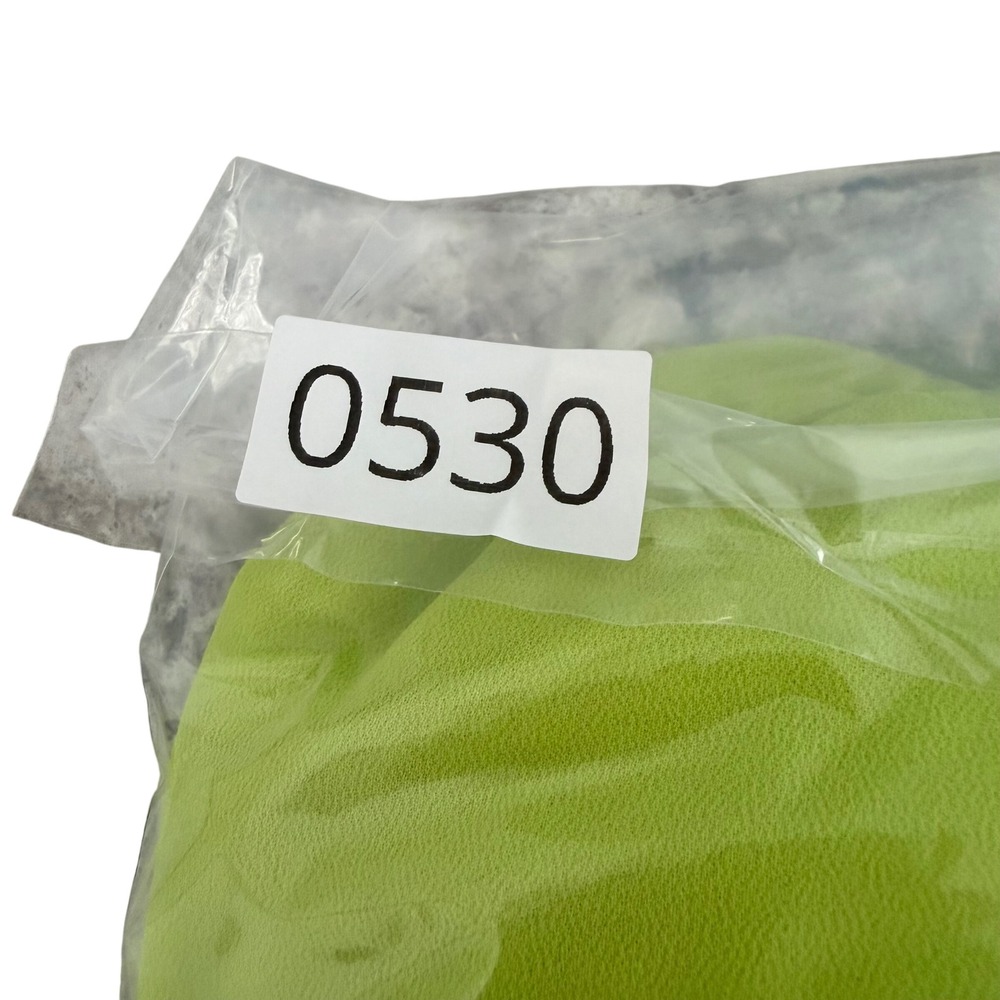 Lulu's Neon Lime Tiered V-Neck Prom Dress - Picture 16 of 16